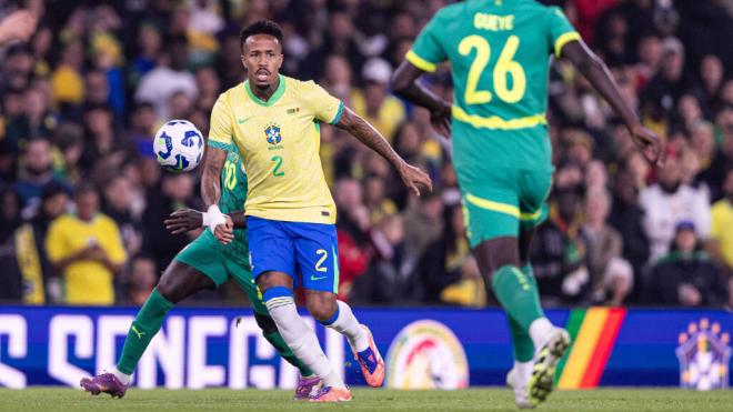 Eder Militao en el Brasil - Senegal (Foto: Cordon Press)