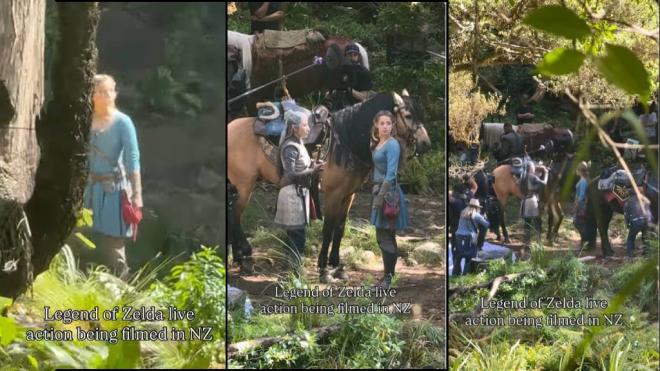 El rodaje de The Legend of Zelda: la película