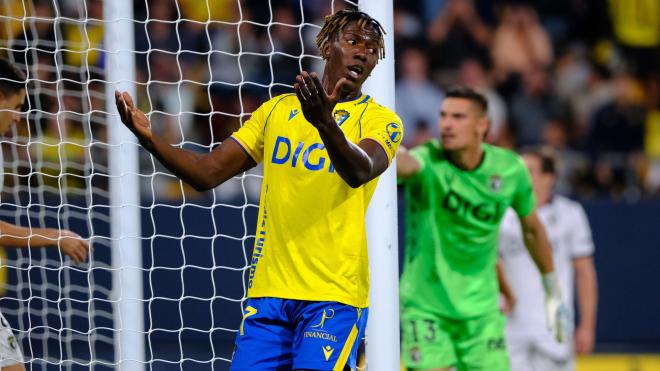 Dawda Camara, delantero del Cádiz CF (Foto: LALIGA).