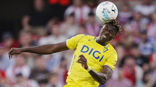 Dawda Camara, delantero del Cádiz CF (Foto: LALIGA).