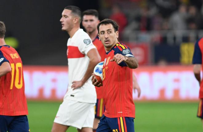Mikel Oyarzabal, en el España-Turquía (Foto: Kiko Hurtado).