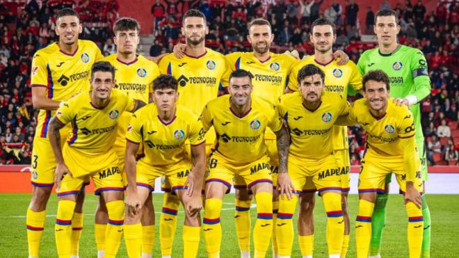 Alineación del Getafe (Cordon Press)