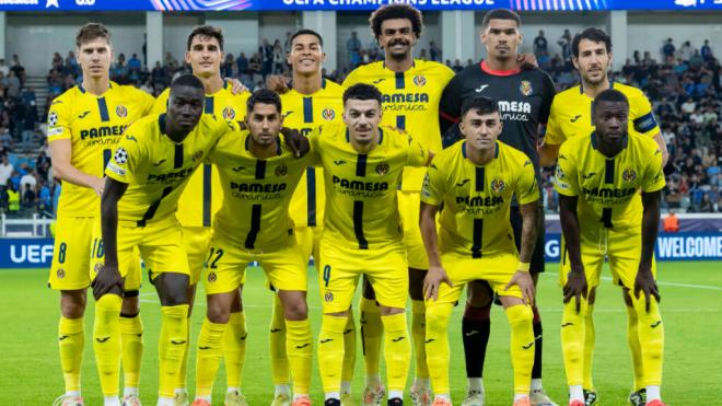 La plantilla del Villarreal (Cordon Press)