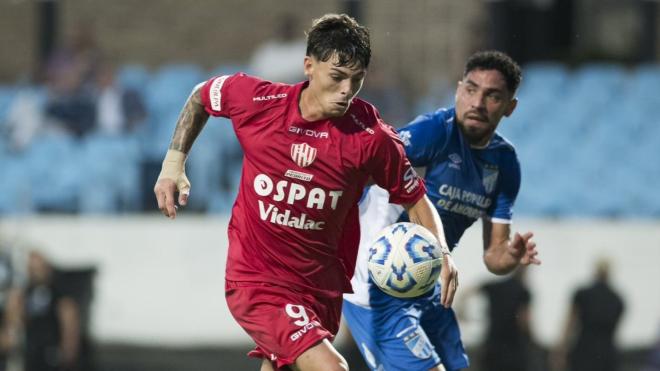 Jerónimo Dómina, delantero del Club Atlético Unión (Foto: @clubaunion).