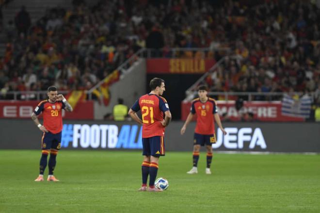 Oyarzabal, en el España-Turquía (Foto: Kiko Hurtado).