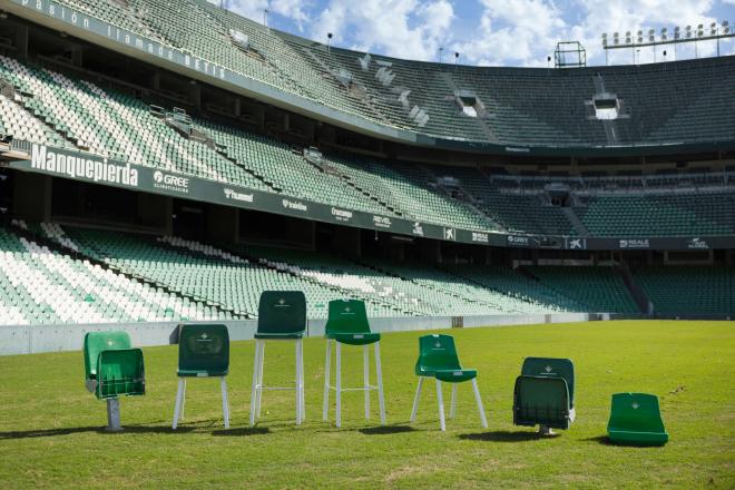 Las piezas que pone a la venta el club (Foto: Real Betis)