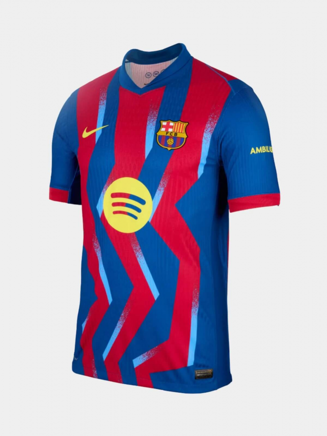 Así es la cuarta camiseta. (Foto: FCB)
