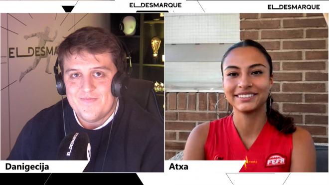 Atxa Delgado cuenta su historia en ElDesmarque Stream.