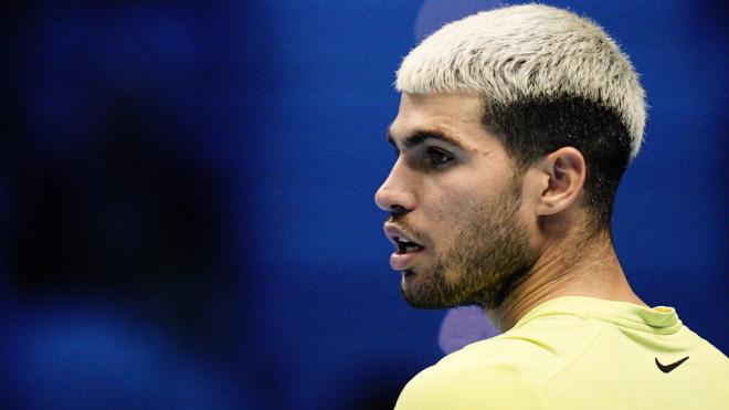 Carlos Alcaraz y su patrocinador Nike (Foto: Cordon Press)