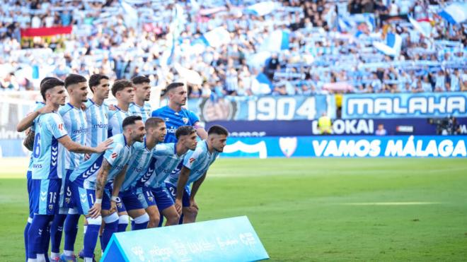 Plantilla del Málaga CF (Europa Press)
