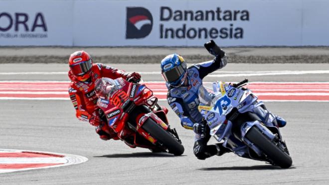 Álex Márquez y Marc Márquez, en el Gran Premio de Indonesia (Foto: Europa Press).