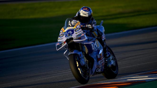 Álex Márquez, durante los test de Valencia de MotoGP (Foto: Europa Press).