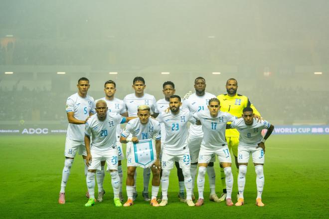 Kervin Arriaga con Honduras