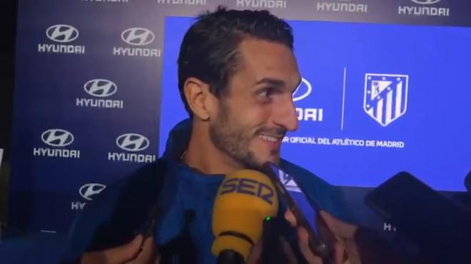 Koke responde a la posibilidad de ir al Mundial con España.