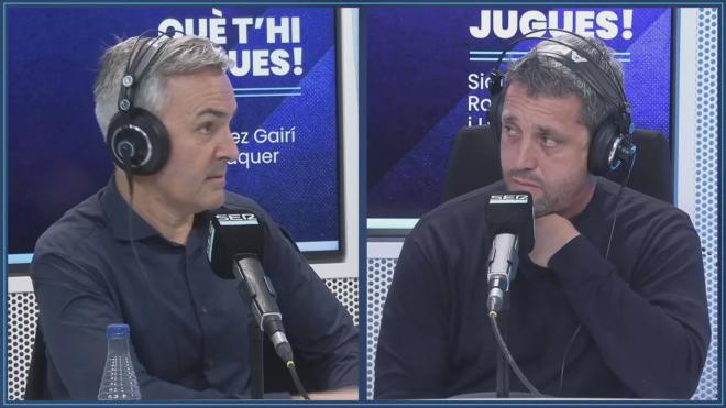 Héctor Font hablando de Laporta (Què T’hi Jugues)