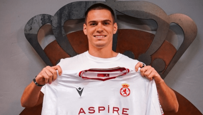 Daniel Paraschiv, con la Cultural Leonesa (Foto: Instagram).