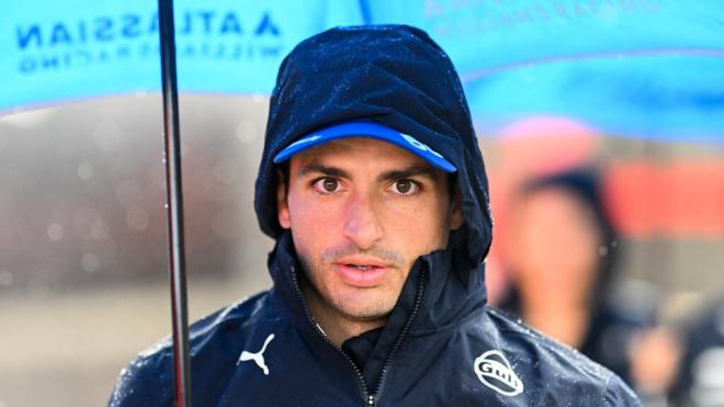 Carlos Sainz, en Las Vegas (Foto: F1).