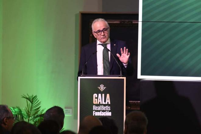 Rafael Gordillo, en la Gala de la Fundación del Betis (Foto: Kiko Hurtado).