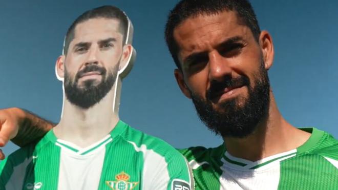 Captura del vídeo de Isco Alarcón.