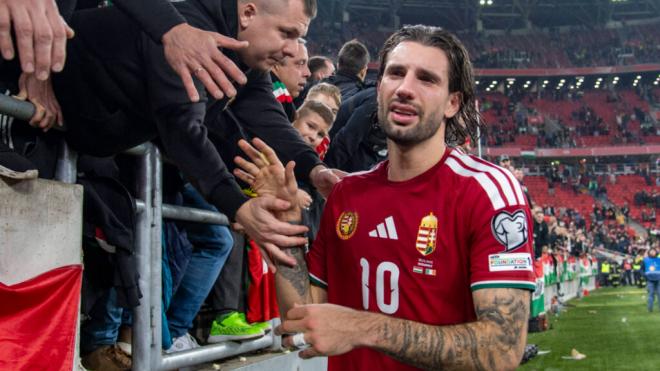 Dominik Szoboszlai eliminado con Hungría (Cordon Press)