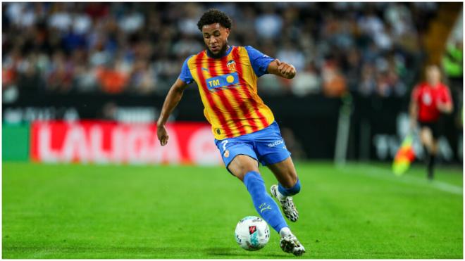 Danjuma, en Mestalla. (Europa Press)