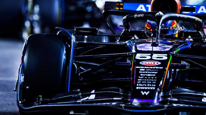 Carlos Sainz, en Las Vegas (Foto: Williams Racing).