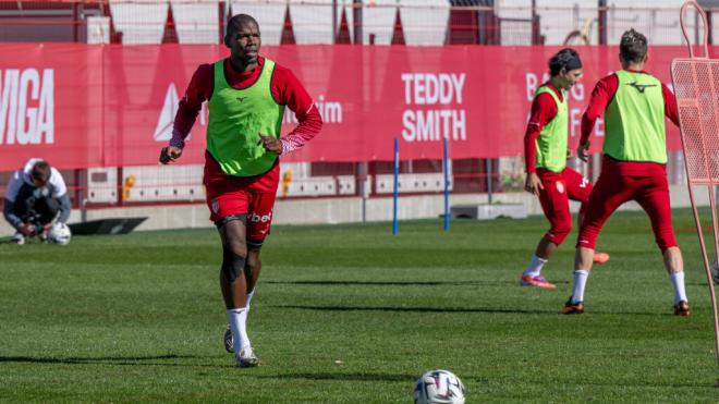 Pogba, durante un entrenamiento (Foto: Cordon Press)