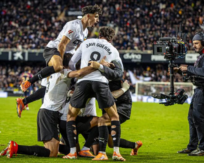 Gol de Hugo Duro ante el Levante