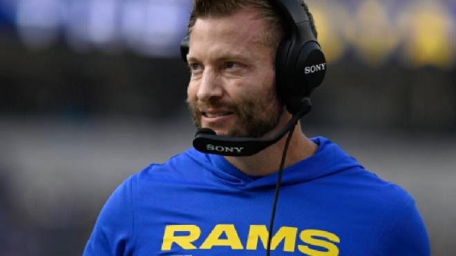 Sean McVay, el entrenador jefe de Los Ángeles Rams (Imagen: Cordon Press).