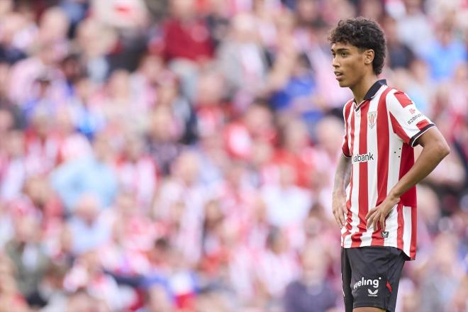 Selton Sued, en el Athletic-Oviedo (Foto: Europa Press).