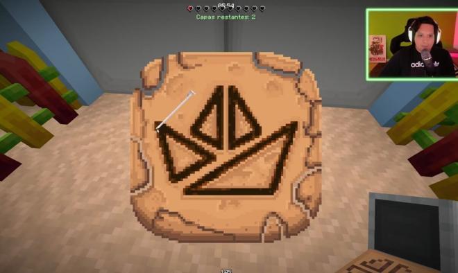 La prueba de la galleta volvió a los Squid Craft Games y dejó múltiples eliminados.