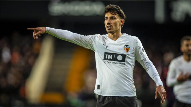 André Almeida ante el Levante (Foto: VCF)