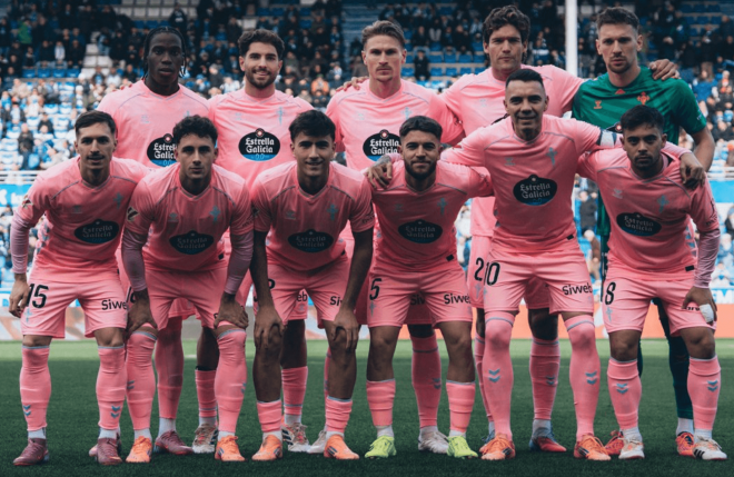Once titular ante el Alavés (Foto: Celta).