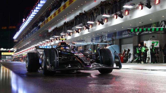 Carlos Sainz, en Las Vegas (Foto: Williams Racing).