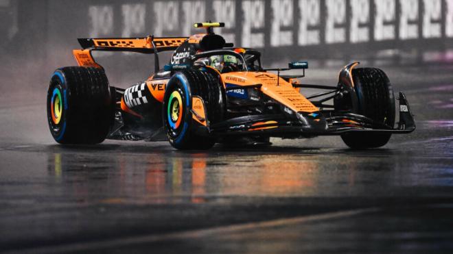 Lando Norris, en Las Vergas (Foto: McLaren).