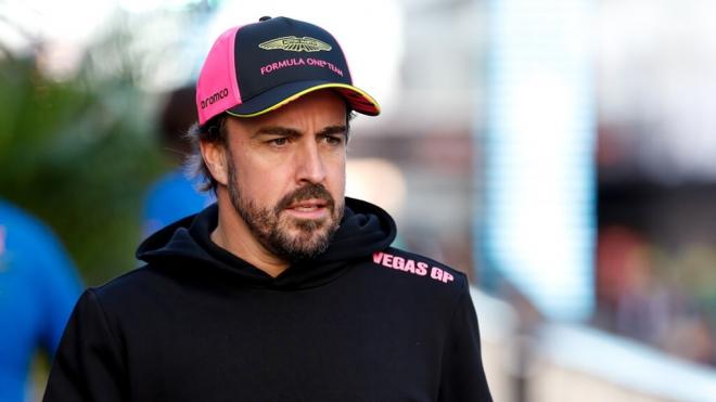 Fernando Alonso, en Las Vegas (Foto: Europa Press).