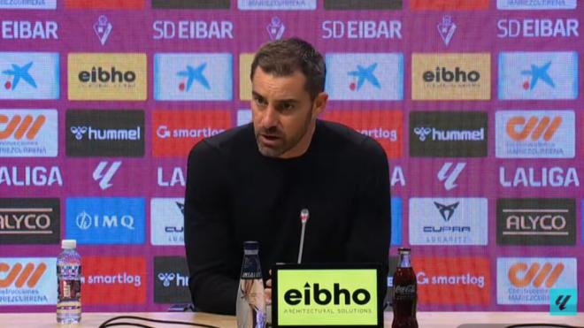 Rubén Sellés, tras el SD Eibar- Real Zaragoza (foto: LALIGA HYPERMOTION).