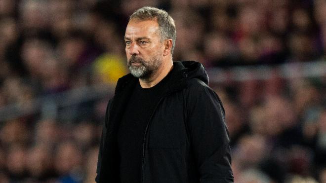 Hansi Flick ha pedido a Joan Laporta estar al final de la construcción del Camp Nou (Cordon Press)