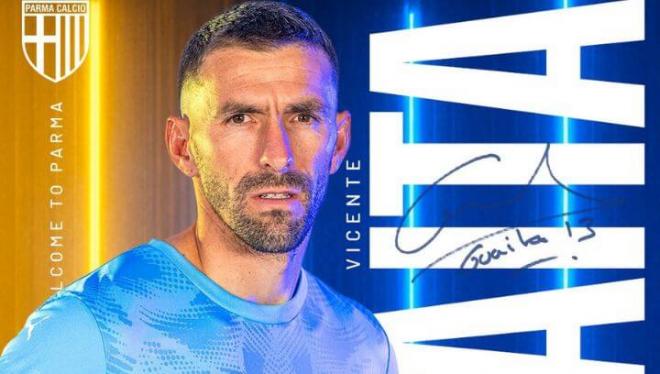 Vicente Guaita, nuevo jugador del Parma (Foto: X).