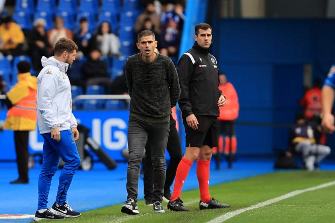 Antonio Hidalgo, durante el Deportivo-Ceuta (Foto: LALIGA).