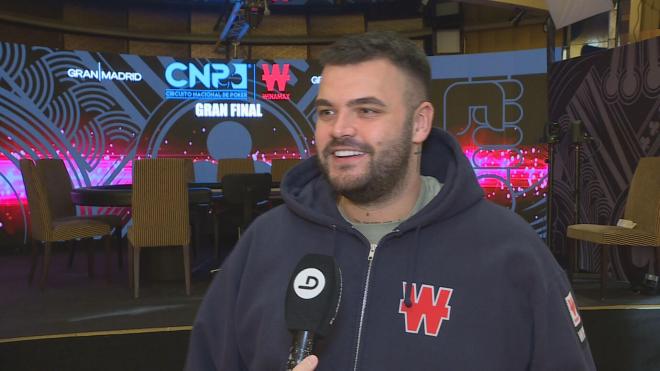 Guanyar atiende a ElDesmarque en el CNP de Winamax