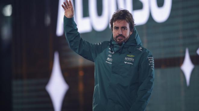 Fernando Alonso, en Las Vegas (Foto: Europa Press).
