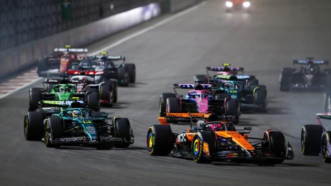 Fernando Alonso, en Las Vegas (Foto: Europa Press).