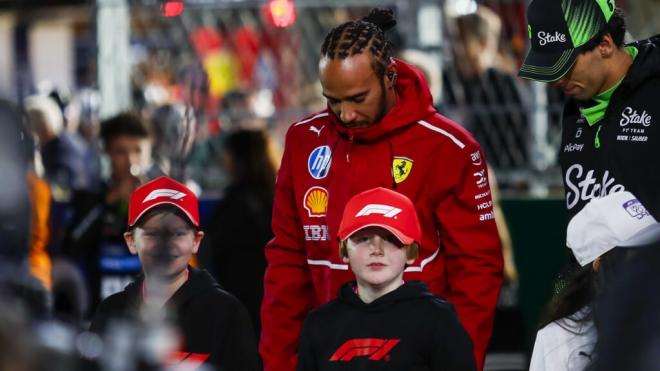 Lewis Hamilton, en Las Vegas (Foto: Europa Press).