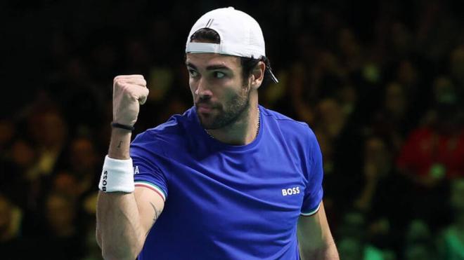 Matteo Berrettini se impone a Pablo Carreño en el Italia-España de Copa Davis (foto: Copa Davis X