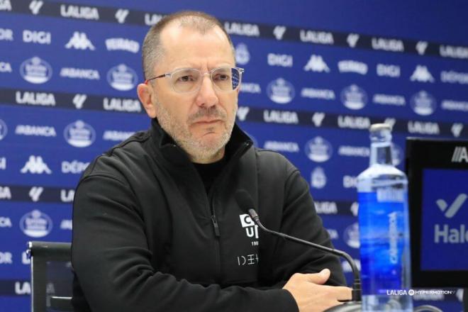 José Juan, en rueda de prensa (Foto: LALIGA).