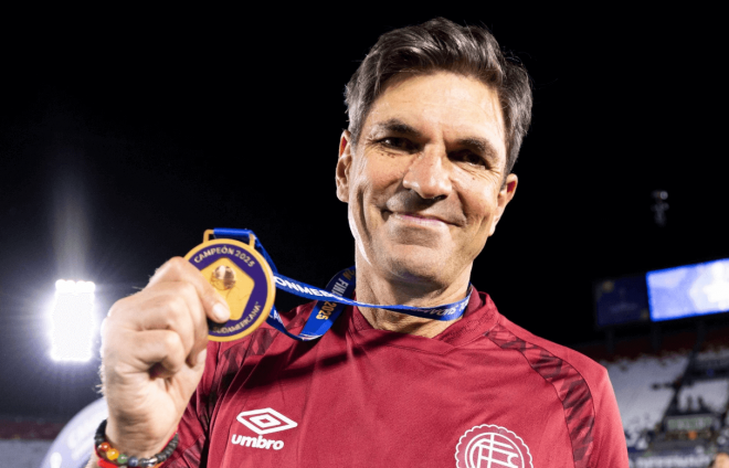 Lanús, de Mauricio Pellegrino, campeón de la Sudamericana (Foto: EFE)