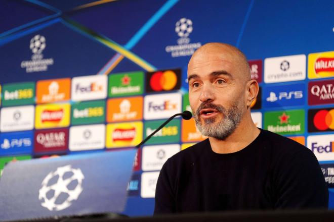 Maresca, en rueda de prensa (Foto: Cordon Press)