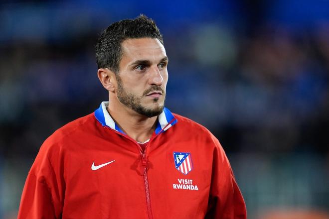 Koke Resurrección con el Atlético de Madrid en el partido contra el Getafe (Europa Press)