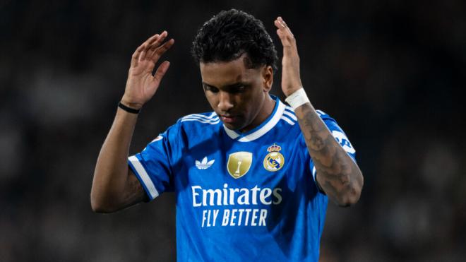 Rodrygo ante el Elche (Europa Press)